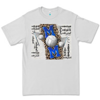 Volleyball Mom Blue Mother's Day Premium Tee | Teevron