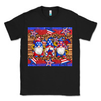 Black american flag gnomes star leopard glitter tumbler Classic Tee - Artiststas