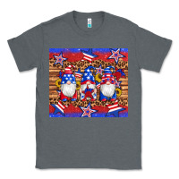 Charcoal Heather american flag gnomes star leopard glitter tumbler Classic Tee - Artiststas