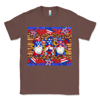 Chestnut american flag gnomes star leopard glitter tumbler Classic Tee - Artiststas
