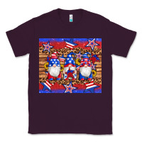 Plum american flag gnomes star leopard glitter tumbler Classic Tee - Artiststas