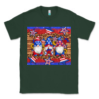 Sports Green american flag gnomes star leopard glitter tumbler Classic Tee - Artiststas