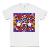 White american flag gnomes star leopard glitter tumbler Classic Tee - Artiststas