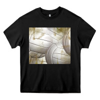 Black distressed volleyball pattern Heavy Core Tee - TumblerDesignByShophia