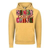 Vintage Mustard Candy Cane Cutie Vintage Hoodie - FaDigitalArtStudio