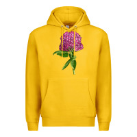 Lemon Red Clover Illustrations Premium Hoodie - LillyAllenDesigns