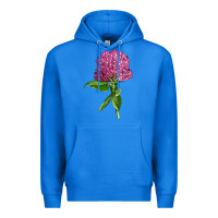 True Royal Red Clover Illustrations Premium Hoodie - LillyAllenDesigns