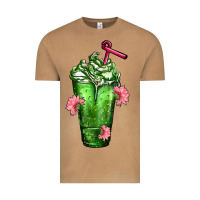 Vintage Camel Western Cactus Cold Frappe Vintage Tee - FaDigitalArtStudio