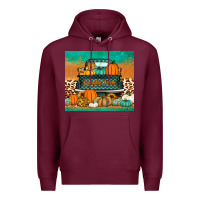 Burgundy pumpkin farm truck tumbler Premium Hoodie - Jasminsmagicworld