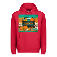 Cardinal pumpkin farm truck tumbler Premium Hoodie - Jasminsmagicworld