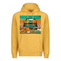 Mustard pumpkin farm truck tumbler Premium Hoodie - Jasminsmagicworld
