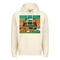 Sandshell pumpkin farm truck tumbler Premium Hoodie - Jasminsmagicworld