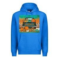 True Royal pumpkin farm truck tumbler Premium Hoodie - Jasminsmagicworld