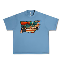 Pebble Blue Memorial Day honor and remember Urban Heavy Tee - FaDigitalArtStudio