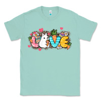 Seafoam Love Easter Day Classic Tee - HowdyJamesFarm