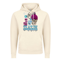 Vintage Artic tis the season winter skull Vintage Hoodie - FaDigitalArtStudio