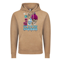 Vintage Coffee tis the season winter skull Vintage Hoodie - FaDigitalArtStudio