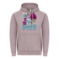Vintage Zinc tis the season winter skull Vintage Hoodie - FaDigitalArtStudio