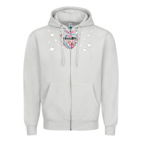 Dove Grey dental life dentist elements Zipper Hoodie - AdoDesignShop