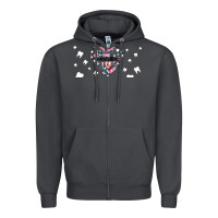 Smoke dental life dentist elements Zipper Hoodie - AdoDesignShop