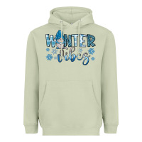 Matcha winter vibes gnome Heavyweight Hoodie - JahusDesignShop