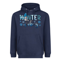 Navy winter vibes gnome Heavyweight Hoodie - JahusDesignShop