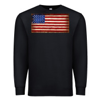 Black American flag Premium Sweatshirt - JahusDesignShop