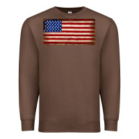 Chestnut American flag Premium Sweatshirt - JahusDesignShop