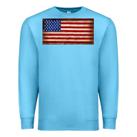 Ocean Blue American flag Premium Sweatshirt - JahusDesignShop