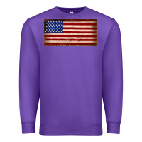 Purple American flag Premium Sweatshirt - JahusDesignShop