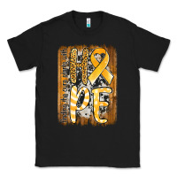 Black finding the cure starts with hope childhood cancer awareness  with bac Classic Tee - Jasminsmagicworld