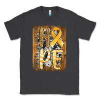 Smoke finding the cure starts with hope childhood cancer awareness  with bac Classic Tee - Jasminsmagicworld