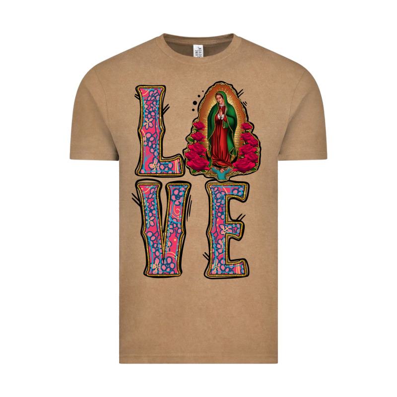 Love Lady Of Guadalupe Vintage Tee by Jasminsmagicworld | Teevron