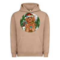 Pigment Burro Toy Poodle And Farm Urban Hoodie - RanaPortraitStore