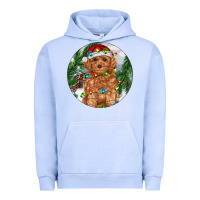 Pigment Grape Ice Toy Poodle And Farm Urban Hoodie - RanaPortraitStore