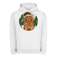 Pigment Lunar Rock Toy Poodle And Farm Urban Hoodie - RanaPortraitStore