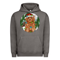 Pigment Tornado Toy Poodle And Farm Urban Hoodie - RanaPortraitStore