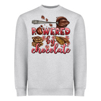 Powered By Chocolate Heavyweight Sweatshirt | Teevron