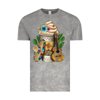 Cloud Rock Mexican Hot Coffee Cup Vintage Tee - FaDigitalArtStudio