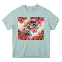 Arona skulls and roses tumbler Heavy Core Tee - TumblerDesignByShophia