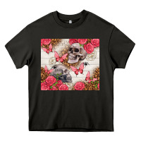 Asphalt skulls and roses tumbler Heavy Core Tee - TumblerDesignByShophia