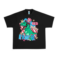 Black Red white rawr Urban Heavy Tee - FaDigitalArtStudio