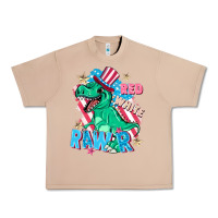 Burro Red white rawr Urban Heavy Tee - FaDigitalArtStudio