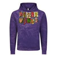 Cloud Purple Merry Vibes Vintage Hoodie - FaDigitalArtStudio