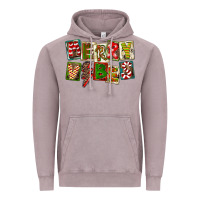 Vintage Zinc Merry Vibes Vintage Hoodie - FaDigitalArtStudio