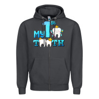 Smoke my first tooth with teeth Zipper Hoodie - AdoDesignShop