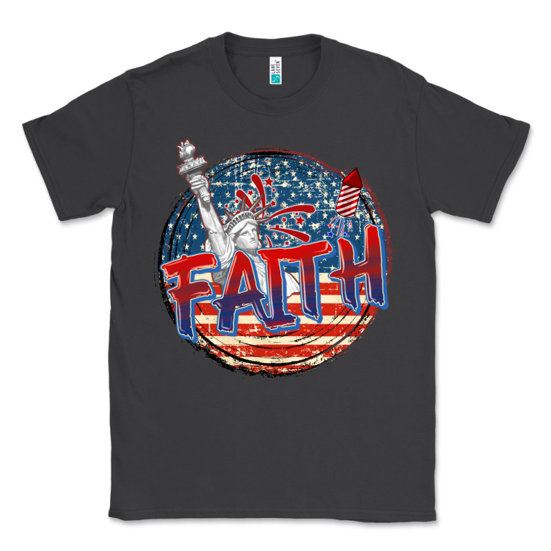 Faith Usa Classic Tee by CowGirlArtShop | Teevron