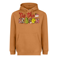 Meerkat tis the season softball little debbie tree cakes Heavyweight Hoodie - JahusDesignShop