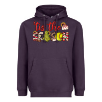 Plum tis the season softball little debbie tree cakes Heavyweight Hoodie - JahusDesignShop