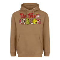 Toasted Coconut tis the season softball little debbie tree cakes Heavyweight Hoodie - JahusDesignShop